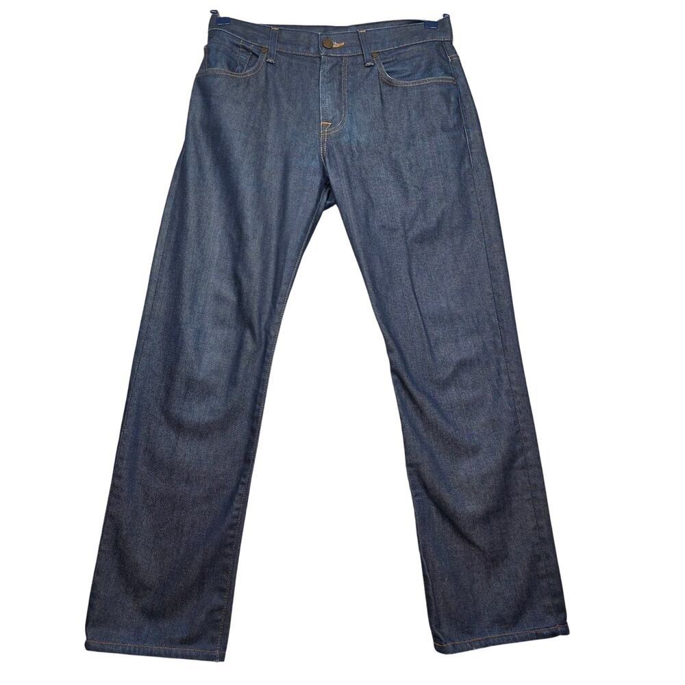 Women's 7 For All Mankind The Straight Dark Wash Jeans